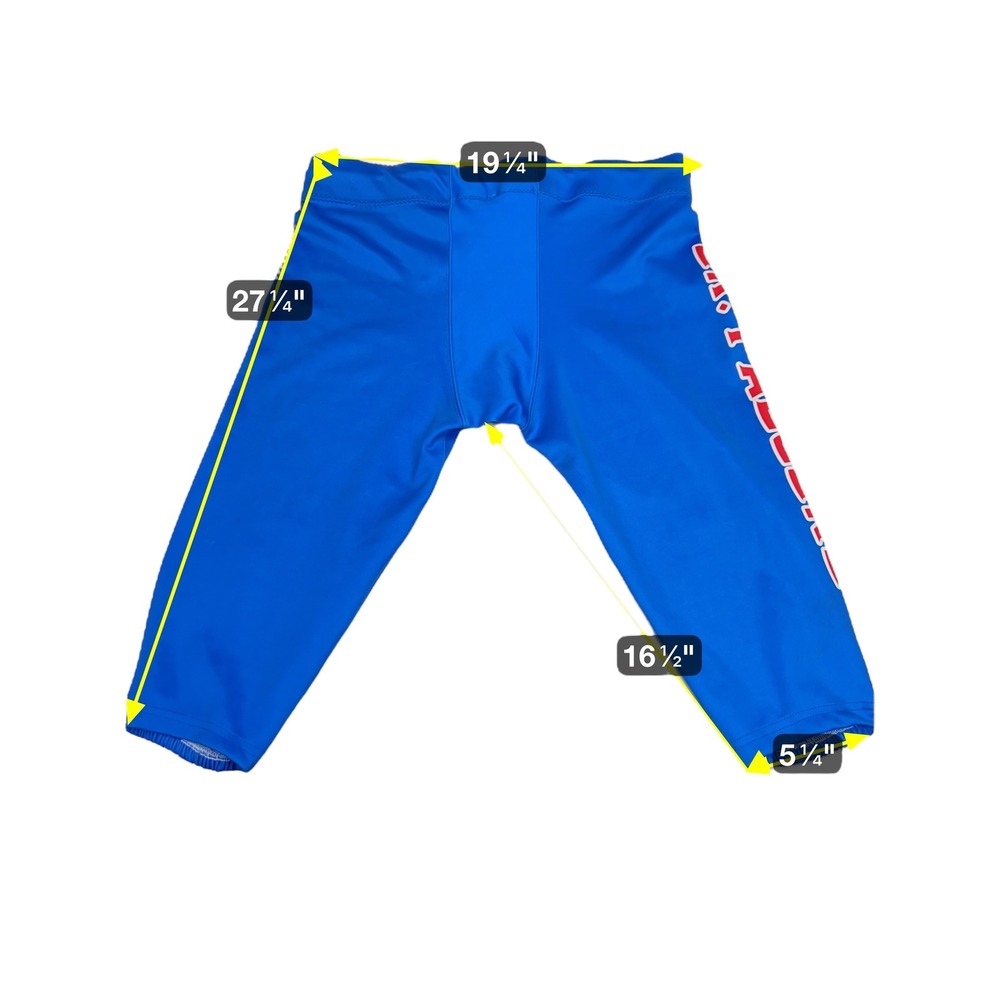 Legit Athletics Jr. Falcons Football Pants Padded Blue Athletic Size M - Picture 6 of 6
